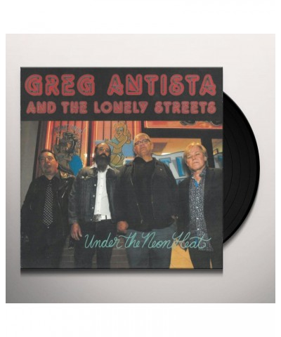 Greg Antista and the Lonely Streets Under the Neon Heat Vinyl Record $7.65 Vinyl