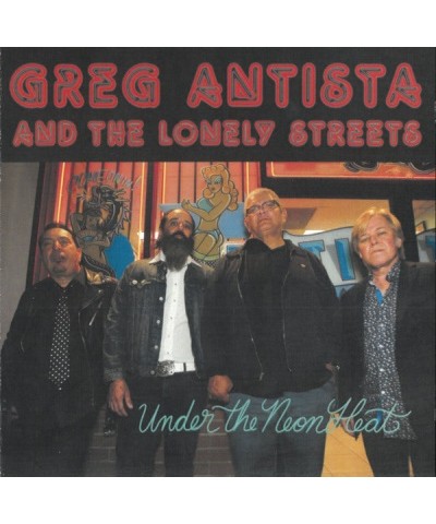 Greg Antista and the Lonely Streets Under the Neon Heat Vinyl Record $7.65 Vinyl