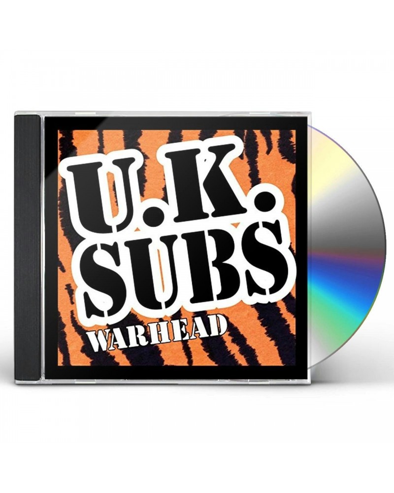 U.K. Subs WARHEAD CD $10.00 CD