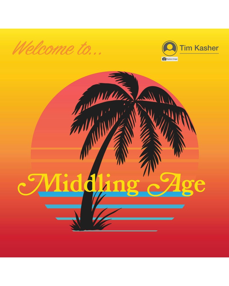 Tim Kasher Middling Age LP (Vinyl) $6.60 Vinyl