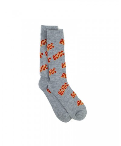 AC/DC High Voltage & Red Logo Socks (2 pack) $4.10 Footware