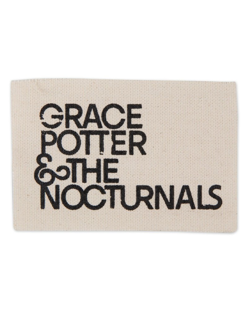 Grace Potter & The Nocturnals Rectangular Logo Patch $0.30 Accessories