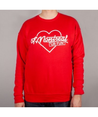 of Montreal UR FUN Crew Neck Sweatshirt $15.20 Sweatshirts