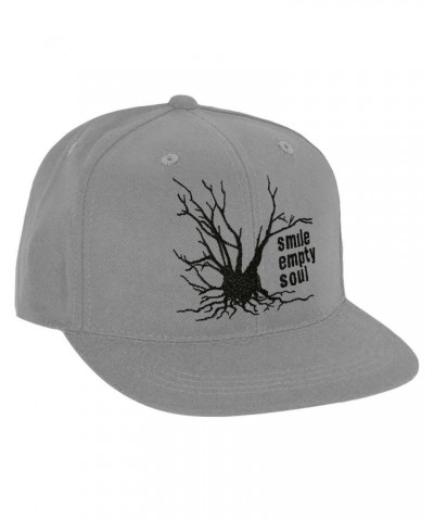 Smile Empty Soul "Tree Logo" Snapback Hat - Charcoal Grey $15.40 Hats