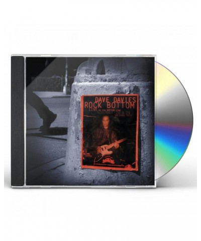 Dave Davies ROCK BOTTOM: LIVE AT THE BOTTOM LINE CD $6.27 CD