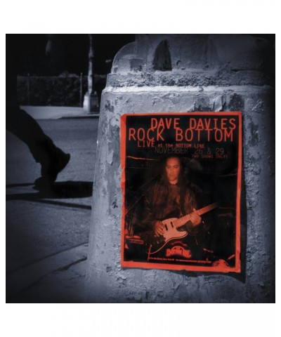 Dave Davies ROCK BOTTOM: LIVE AT THE BOTTOM LINE CD $6.27 CD