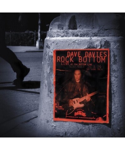 Dave Davies ROCK BOTTOM: LIVE AT THE BOTTOM LINE CD $6.27 CD