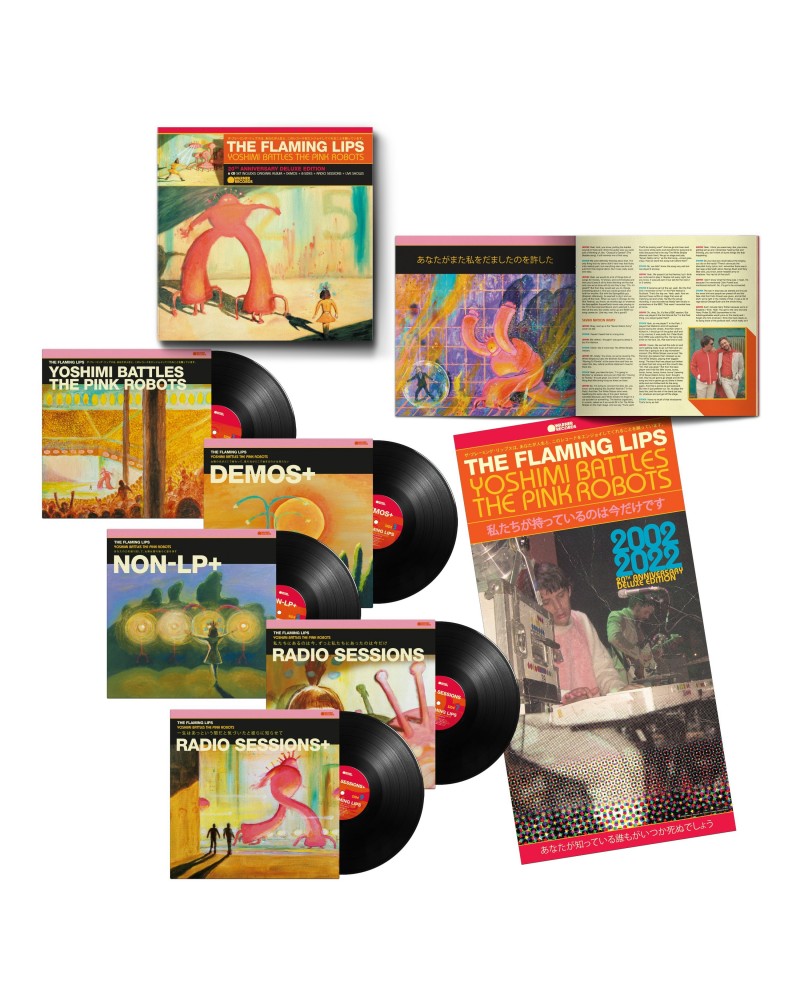 The Flaming Lips Yoshimi Battles the Pink Robots: 20th Anniversary Deluxe Edition (5LP) $43.99 Vinyl