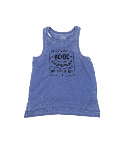 AC/DC We Salute You Heather Blue Tank Top $10.20 Shirts