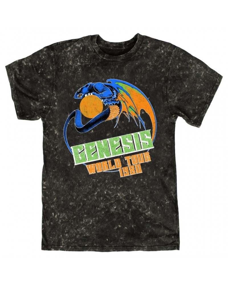 Genesis T-shirt | World Tour 1980 Mineral Wash Shirt $11.08 Shirts