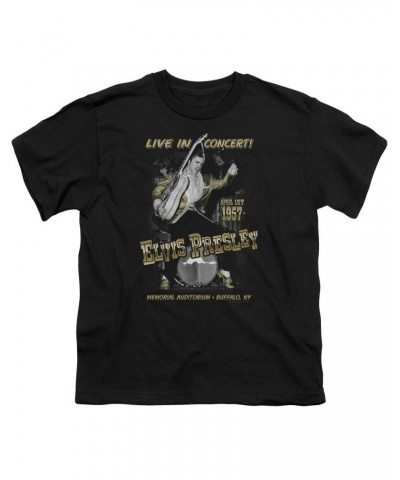 Elvis Presley Youth Tee | LIVE IN BUFFALO Youth T Shirt $4.95 Kids