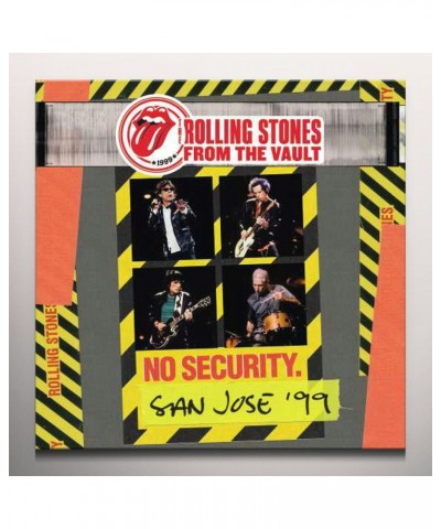 The Rolling Stones FROM THE VAULT: NO SECURITY SAN JOSE 99 - 180 Gram Colored Triple Vinyl Record $21.50 Vinyl