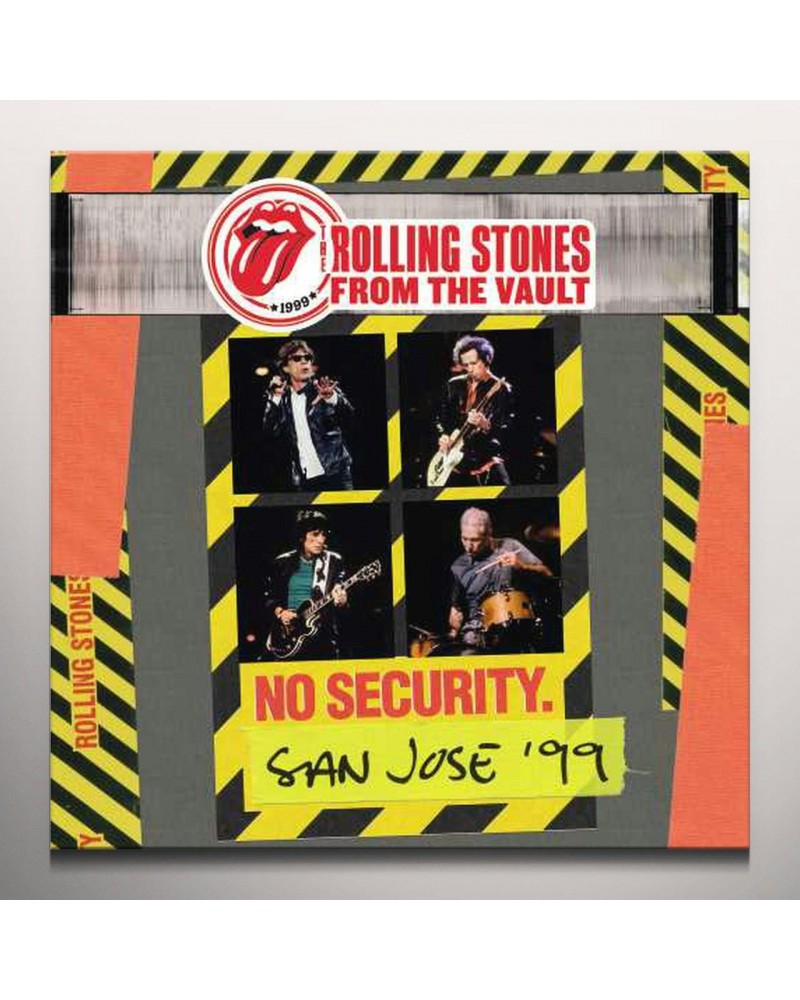 The Rolling Stones FROM THE VAULT: NO SECURITY SAN JOSE 99 - 180 Gram Colored Triple Vinyl Record $21.50 Vinyl