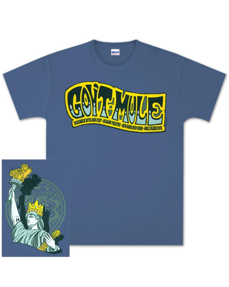 Gov't Mule New Years Eve 2012-2013 Queen of Liberty Logo T-shirt $4.50 Shirts