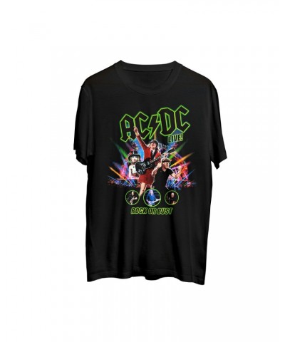 AC/DC Black LIVE 2015 dates T-shirt $5.43 Shirts