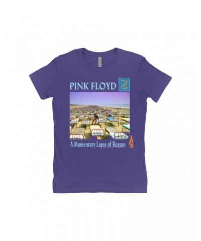 Pink Floyd Ladies' Boyfriend T-Shirt | A Momentary Lapse Of Reason Album Cover Shirt $9.98 Shirts