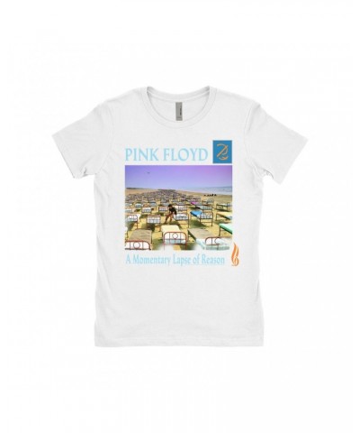 Pink Floyd Ladies' Boyfriend T-Shirt | A Momentary Lapse Of Reason Album Cover Shirt $9.98 Shirts