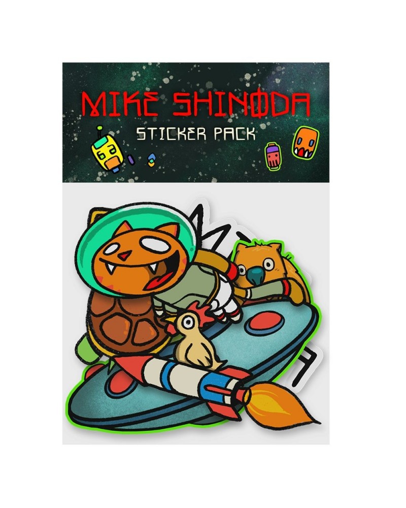 Mike Shinoda Dropped Frames V2 Sticker Pack $5.95 Accessories