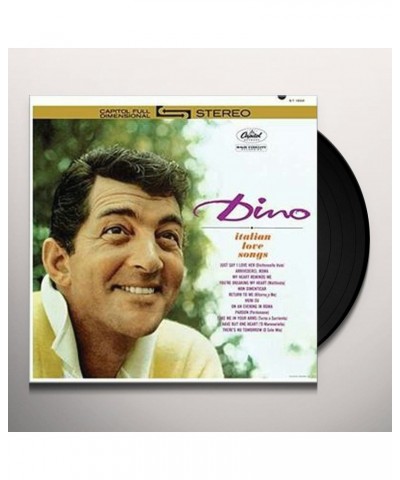 Dean Martin Dino: Italian Love Songs Vinyl Record $7.40 Vinyl