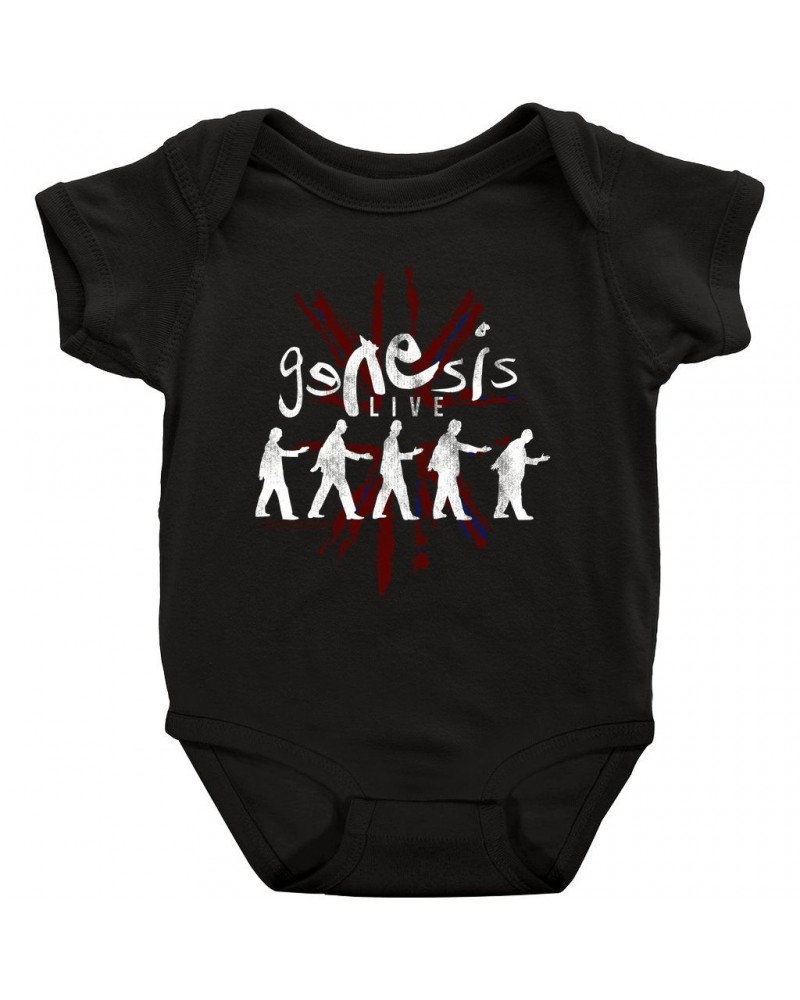 Genesis Baby Short Sleeve Bodysuit | Live In The UK Distressed Bodysuit $7.18 Kids