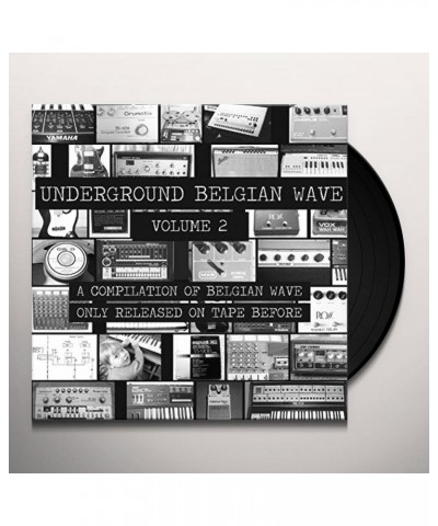 Underground Belgian Wave Volume 2 / Various Vinyl Record $10.25 Vinyl