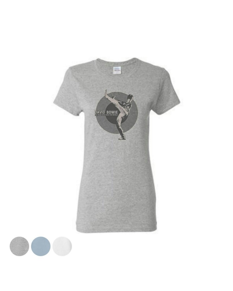 David Bowie Women's The Man T-Shirt $13.80 Shirts