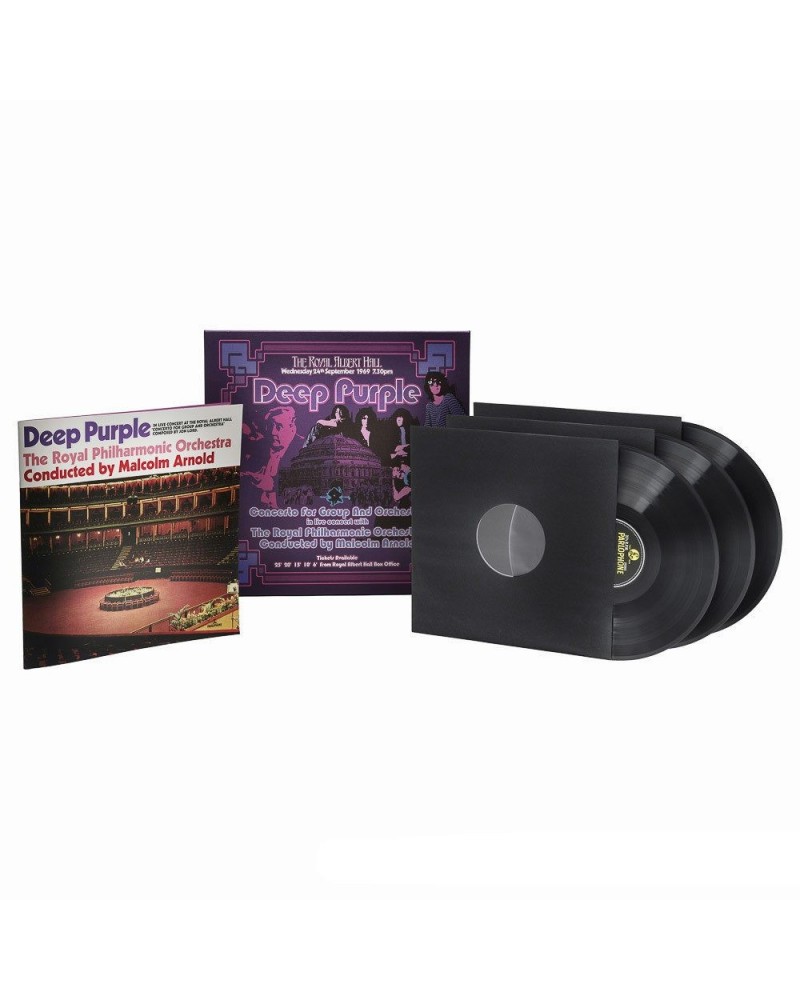 Deep Purple CONCERTO FOR GROUP & ORCHESTRA (2002 REMIX) Vinyl Record $24.55 Vinyl