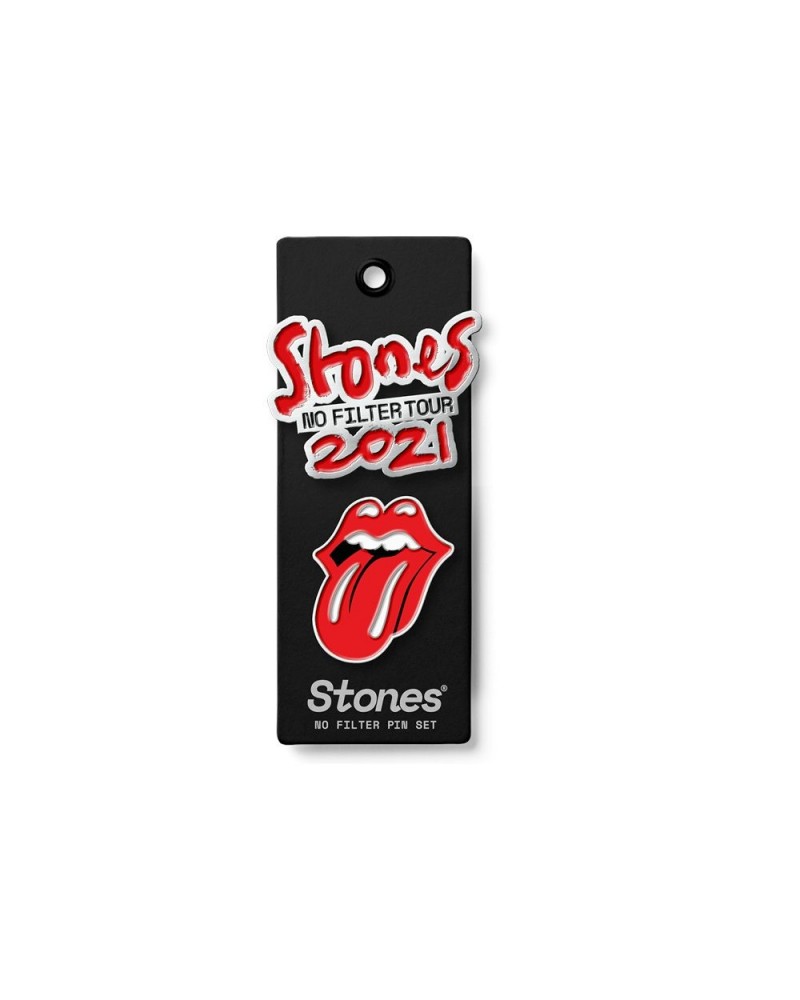 The Rolling Stones No Filter 2021 Pin Set $10.00 Accessories