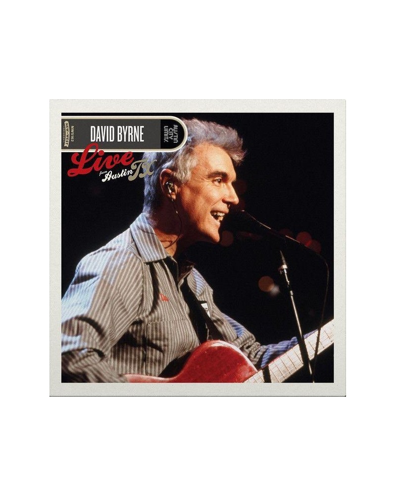 David Byrne LIVE FROM AUSTIN TX (2LP/180G/DL CODE) Vinyl Record $15.84 Vinyl