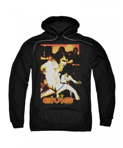 Elvis Presley Hoodie | SHOWMAN Pull-Over Sweatshirt $13.76 Sweatshirts