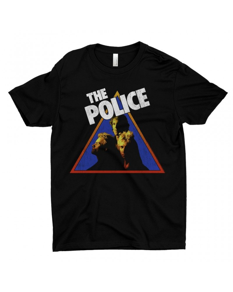 The Police T-Shirt | Retro Zenyatta Mondatta Image Distressed Shirt $10.73 Shirts