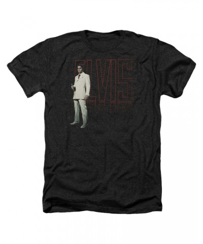 Elvis Presley Tee | WHITE SUIT Premium T Shirt $7.31 Shirts