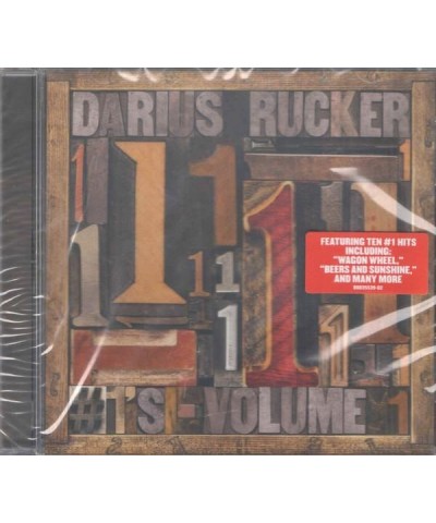 Darius Rucker 1'S - VOLUME 1 CD $6.67 CD