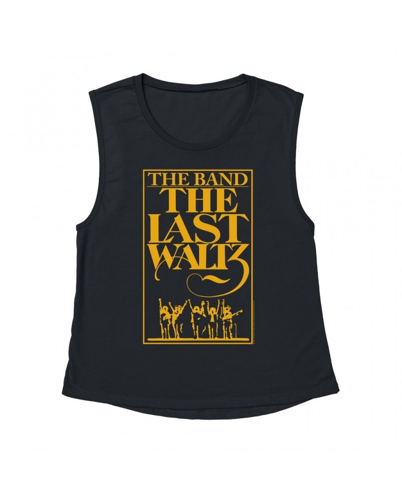 The Band Ladies' Muscle Tank Top | The Last Waltz Concert Poster Shirt $15.16 Shirts