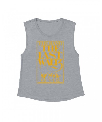 The Band Ladies' Muscle Tank Top | The Last Waltz Concert Poster Shirt $15.16 Shirts