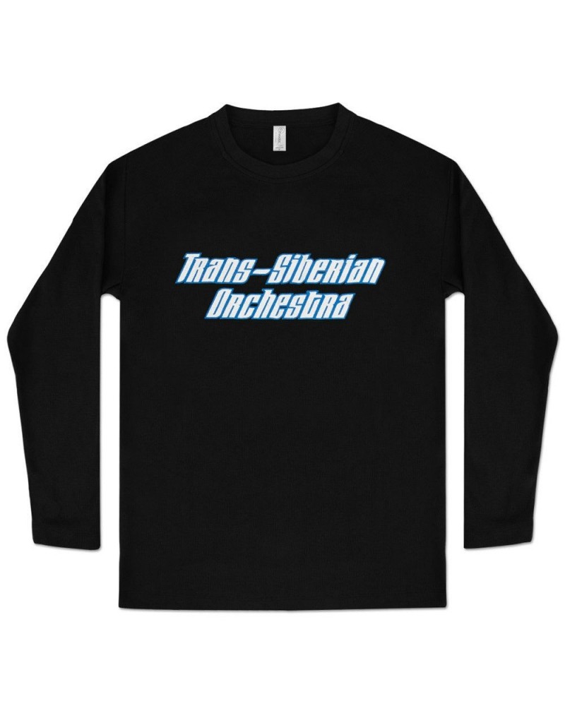 Trans-Siberian Orchestra Slanted Logo Thermal Shirt $17.20 Shirts