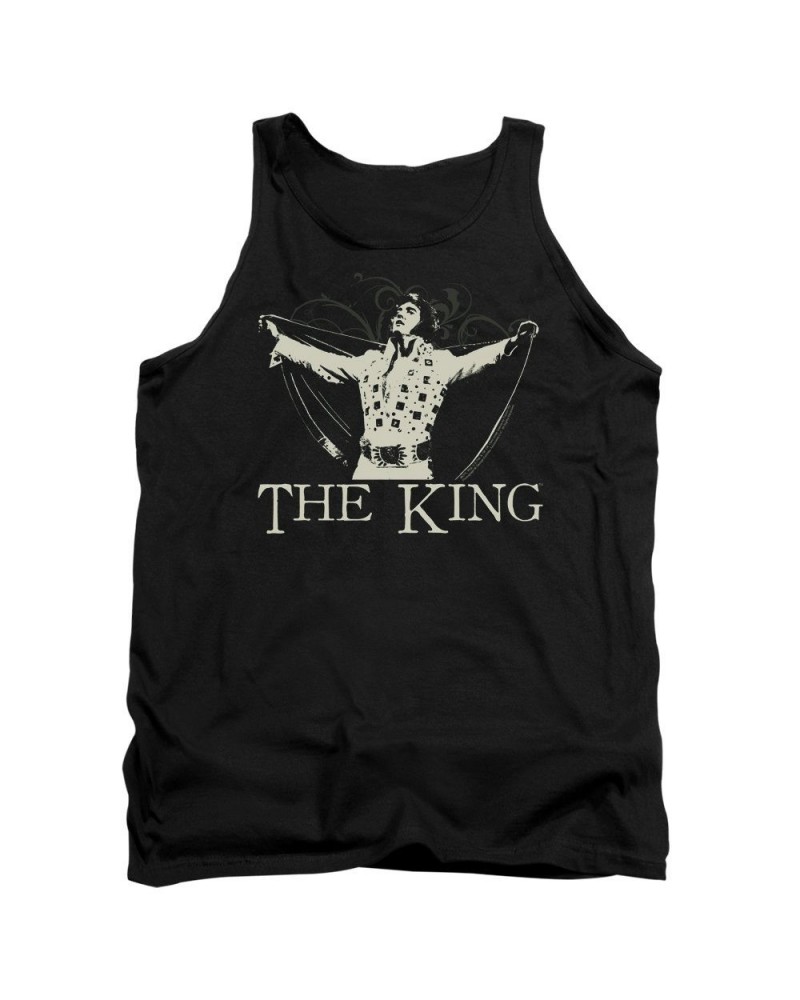 Elvis Presley Tank Top | ORNATE KING Sleeveless Shirt $5.76 Shirts