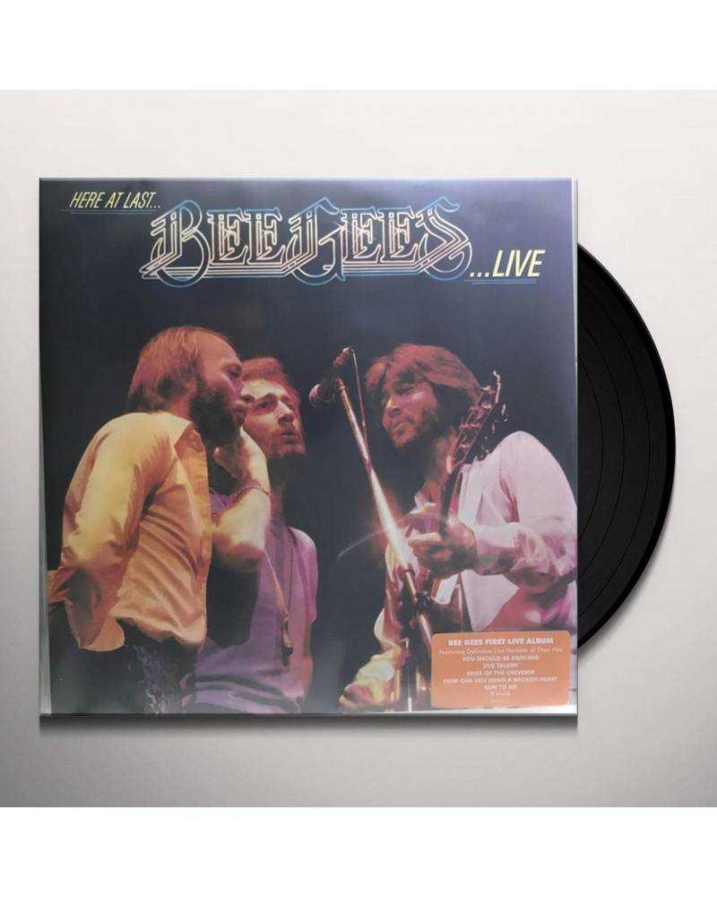 Bee Gees Here At Last... Bee Gees Live (2 LP) Vinyl Record $10.10 Vinyl