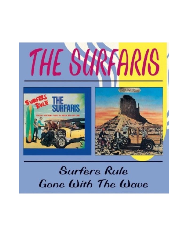 Surfaris CD - Surfers Rule / Gone With The Wave $12.19 CD