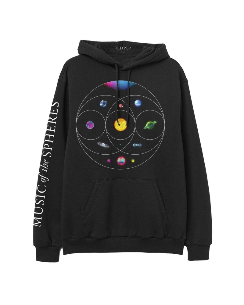 Coldplay MUSIC OF THE SPHERES - HOODIE $24.70 Sweatshirts