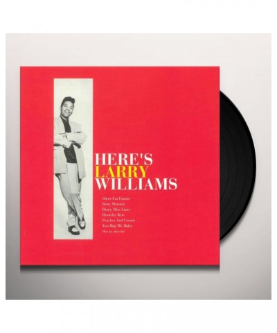 Larry Williams HERE'S LARRY WILLIAMS Vinyl Record $4.89 Vinyl