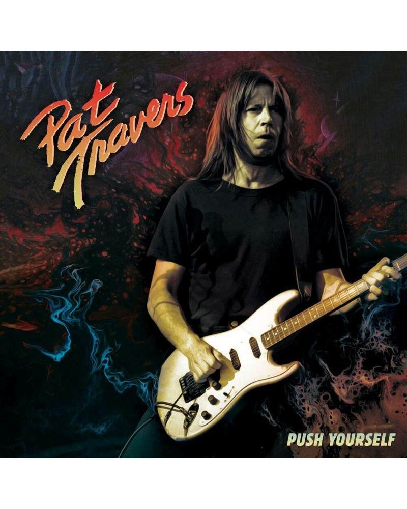 Pat Travers PUSH YOURSELF Vinyl Record - Red Vinyl $6.34 Vinyl