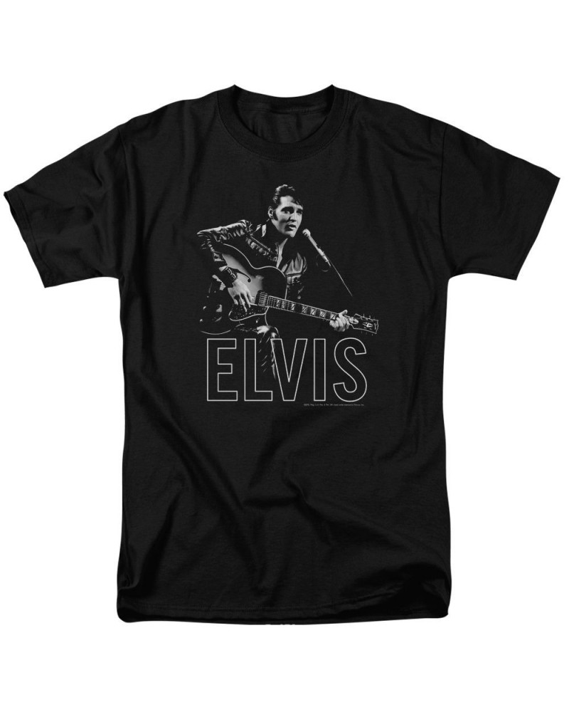 Elvis Presley Shirt | GUITAR IN HAND T Shirt $5.58 Shirts