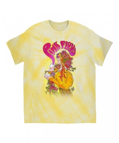 Pink Floyd T-Shirt | Marquee London 1966 Promotion Image Tie Dye Shirt $11.86 Shirts