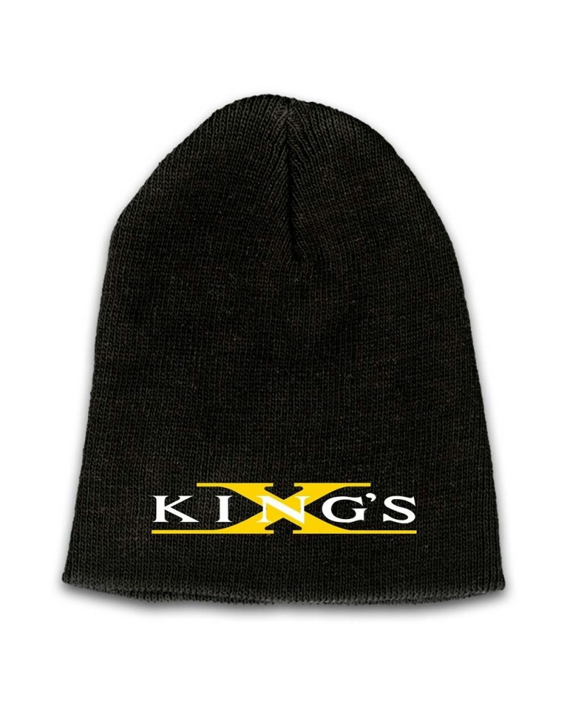 King's X Emblem Embroidered Logo Beanie - Yellow X $9.00 Hats