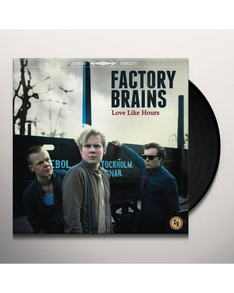 Factory Brains LOVE LIKE HOURS Vinyl Record - Sweden Release $15.30 Vinyl