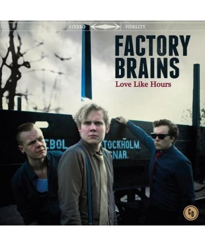 Factory Brains LOVE LIKE HOURS Vinyl Record - Sweden Release $15.30 Vinyl