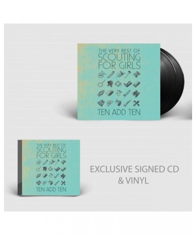 Scouting For Girls The Very Best of Scouting for Girls - Ten Add Ten - Signed CD + Signed 2LP Bundle $14.89 Vinyl