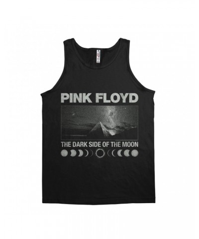 Pink Floyd Unisex Tank Top | The Dark Side Of The Moon Vintage Poster Shirt $9.73 Shirts