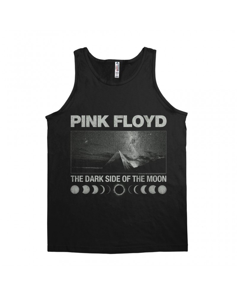 Pink Floyd Unisex Tank Top | The Dark Side Of The Moon Vintage Poster Shirt $9.73 Shirts